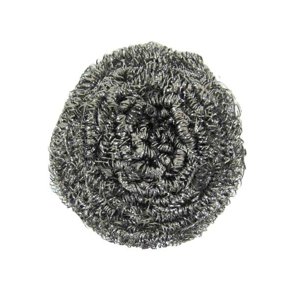 たわし 80g ステンレスたわし （ キッチンたわし 金属たわし 鉄フライパン 金属 丸形 ステンレ...