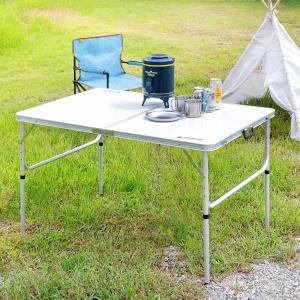 CAPTAIN STAG（キャプテンスタッグ） アウトドアテーブル 60×120cm 高