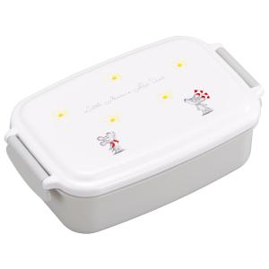 弁当箱 1段 500ml ランチボックス 仕切付き ねずみくんのチョッキ （ ねずみくん お弁当箱 レンジ対応 食洗機対応 １段 角型 子供 日本製 ）｜interior-palette