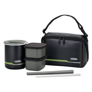 THERMOS（サーモス） 保温弁当箱 マットブラック DBQ-362 ｜ 弁当箱