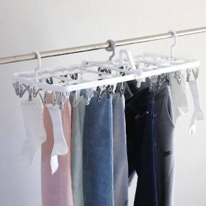 CB JAPAN（シービージャパン） 洗濯ハンガー The hangers 42ピンチ 傾