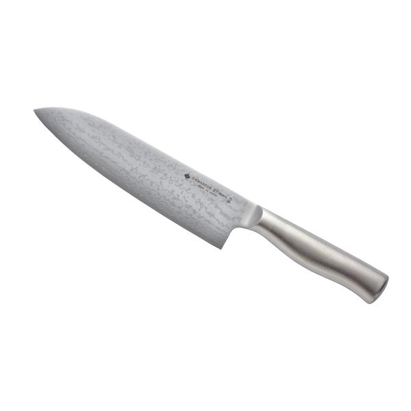 柳宗理 三徳包丁 18cm ダマスカス 日本製 （ 料理包丁 万能包丁 キッチンナイフ 文化包丁 ）