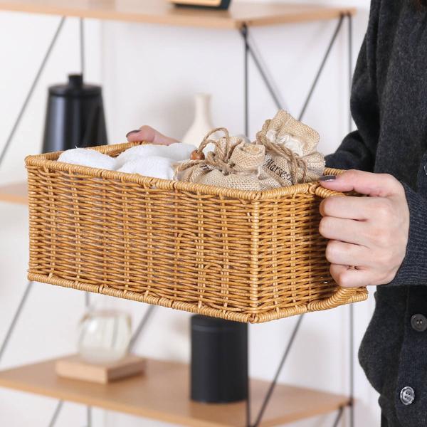 吊戸棚ボックス 洗えるバスケット ハンドル付き （ 洗える 吊戸棚ケース 小物収納 吊戸棚 吊戸棚ス...