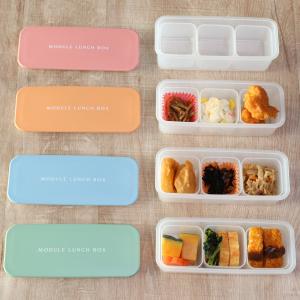 弁当箱 冷凍 1段 300ml MODULE ランチ S （ お弁当箱 レンジ対応 食洗機対応 ランチボックス 日本製 ）