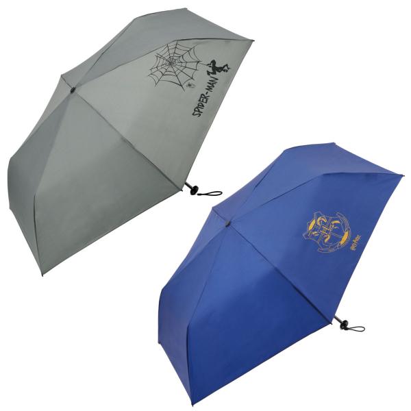折りたたみ傘 晴雨兼用 軽量 超撥水 折畳み傘 55cm キャラクター （ スパイダーマン ハリーポ...