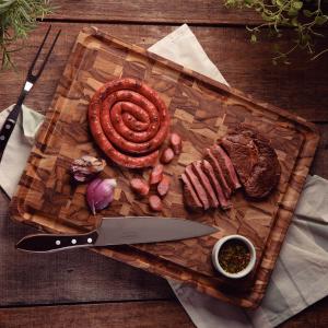 TRAMONTINA トラモンティーナ グレインカッティングボード丸 38cm