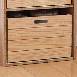 東谷 収納ボックス 木製 木箱 大型 スタッキング 積み重ね 幅50 浅型