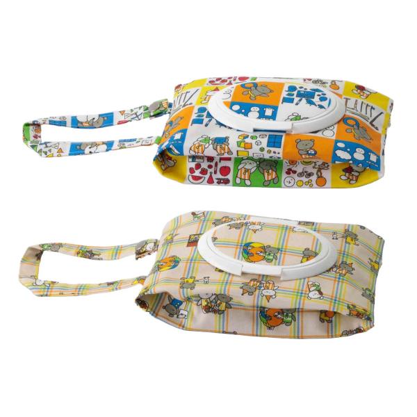 マザーポーチ ウェットティッシュポーチ こぐまちゃんえほん 蓋付き （ おしり拭き ポーチ 日本製 ...