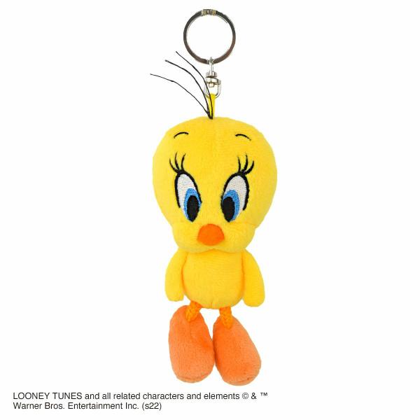 キーホルダー ビーンバッグ ルーニー・テューンズ トゥイーティー マスコット 11cm （ NICI...