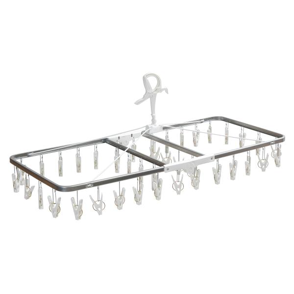 洗濯ハンガー すぐ取れ 角ハンガーZERO 40ピンチ （ 角ハンガー 洗濯 ハンガー ピンチハンガ...