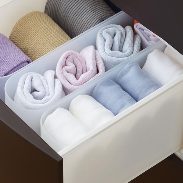 収納ケース インケース SL 小物入れ 幅7.5×奥行34×高さ10cm （ 収納 引き出し 仕切り...