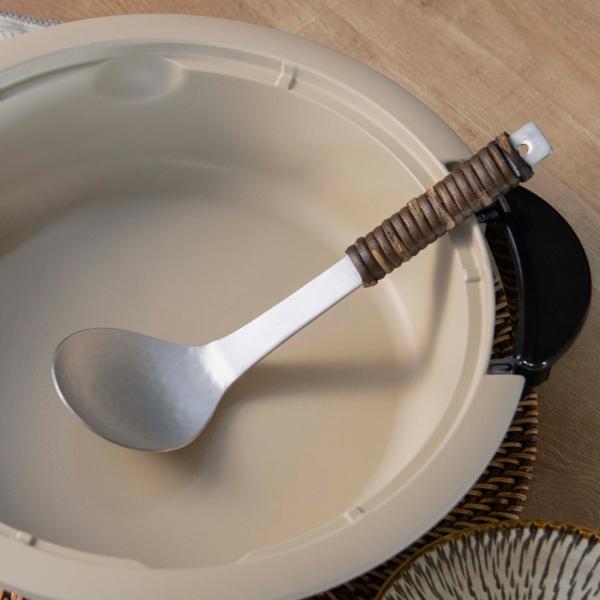 工房アイザワ アルミニウム アケビ巻お玉 中 （ aizawa お玉 お玉杓子 レードル 穴なし 日...