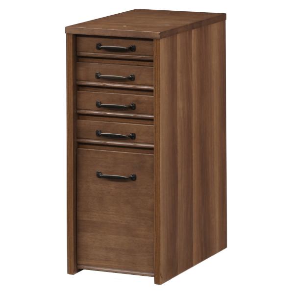 チェスト 幅30cm 学習机 トライR専用 （ サイドチェスト デスク横 引き出し 5段 トレー 収...