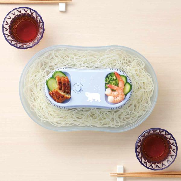 流しそうめん器 真珠乃涼 電池式そうめん流し器 S （ そうめん器 そうめん機 流しそうめん機 そう...