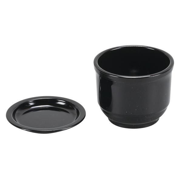 そば猪口 涼味家 プラスチック 薬味皿付き （ そうめん鉢 そば鉢 麺鉢 そうめん 麺 そば 器 う...