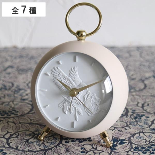 目覚まし時計 イニシャル 連続秒針 Initial Alarm Clock （ アラーム アナログ ...