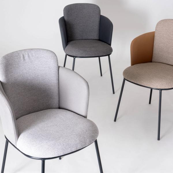 form ダイニングチェア 座面高45cm ソレル （ チェア ダイニング イス 椅子 食卓椅子 フ...