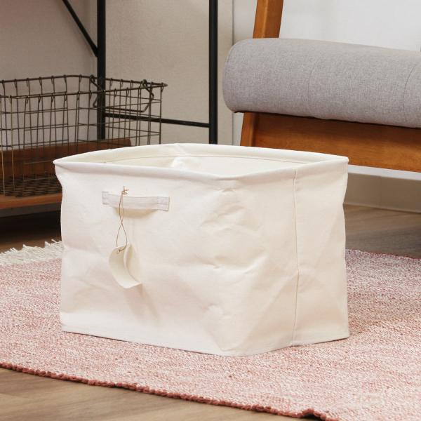 収納ボックス 布 ふたなし 魅せる収納ボックス フルサイズ （ 収納ケース 折りたたみ 小物収納 フ...