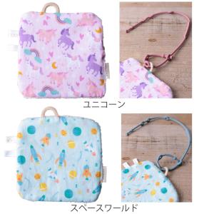 ベビー ニギニギハンカチ シリコンストラップ付...の詳細画像1
