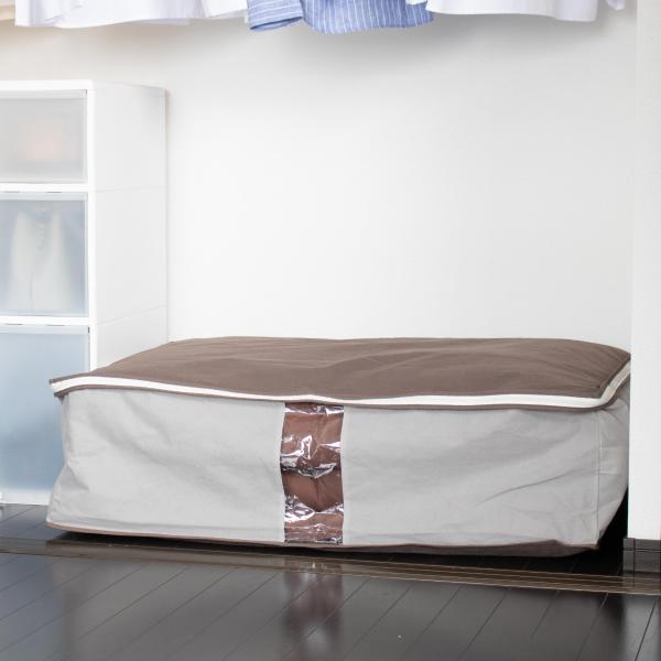 収納袋 Snimu クローゼット 収納ケース 布団一式 （ 一組 シングル 羽毛布団 掛け布団 敷き...