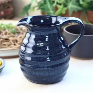 瀬戸焼手付き徳利 窯変紺 日本製 瀬戸焼 とっくり 熱燗 冷酒 お酒