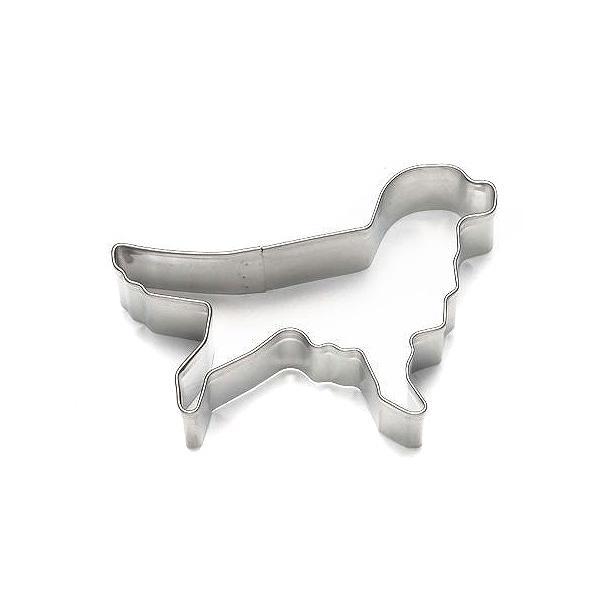 クッキー型 抜き型 犬 ゴールデン ステンレス製 （ クッキー抜型 クッキーカッター 製菓グッズ ）
