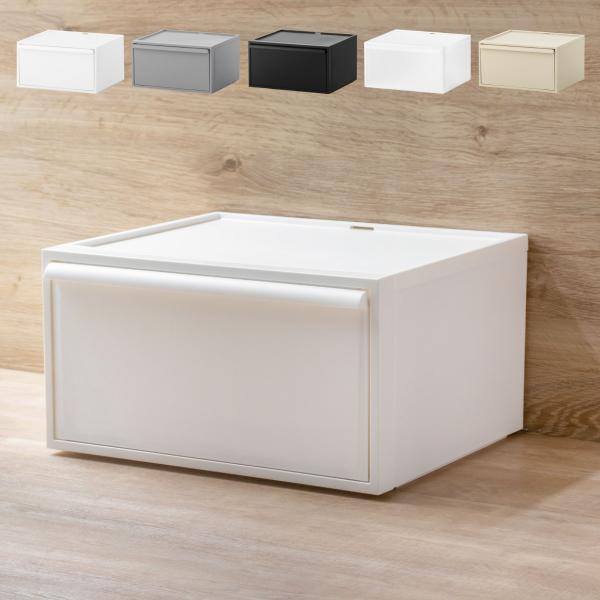 特典付き 収納ケース クローゼットシステム ワイド 引き出し M 幅45×奥行39.5×高さ24.7...