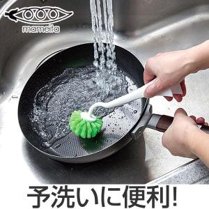 キッチンブラシ PRO 立つ鍋・フライパン用 立つハンドル ...