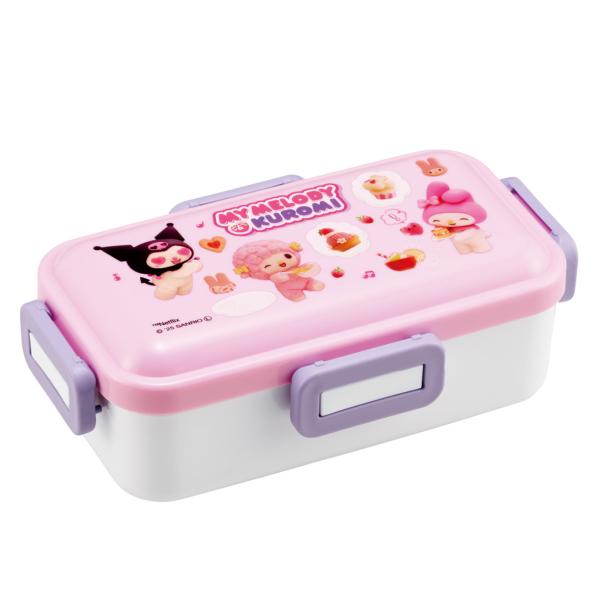 弁当箱 1段 530ml ふわっと弁当箱 マイメロクロミ Netflix （ ランチボックス 食洗機...