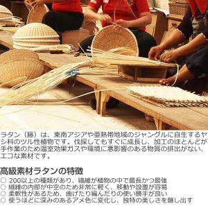 籐 スクリーン 3連 高さ150cm 衝立 ラ...の詳細画像3