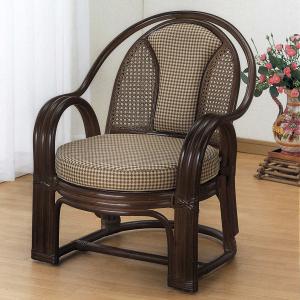 ラタンスツール 円形 籐家具 高さ41cm : インテリアパレットヤフー店