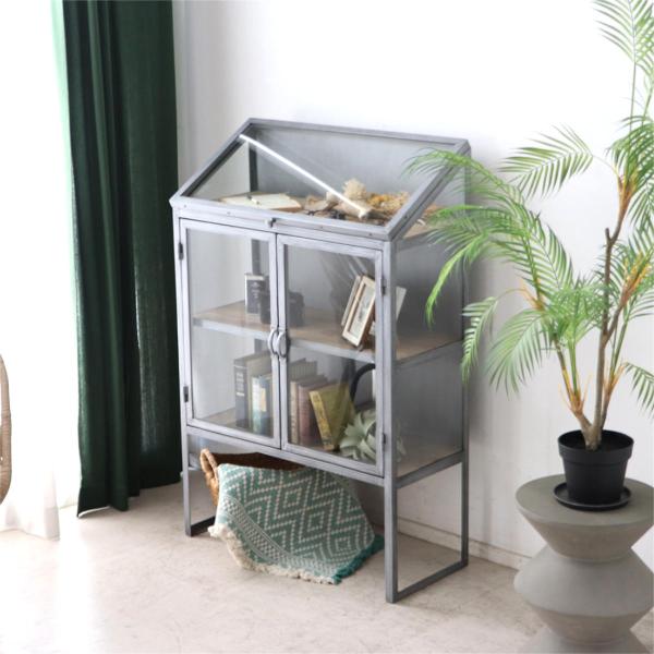 ディスプレイラック 幅80cm アンティーク調 ガラス 完成品 （ ショーケース 飾り棚 ラック 棚...