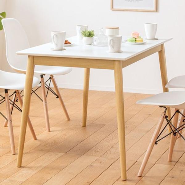 ダイニングテーブル 幅110cm Marron 長方形 （ テーブル 食卓テーブル 机 木製 天然木...