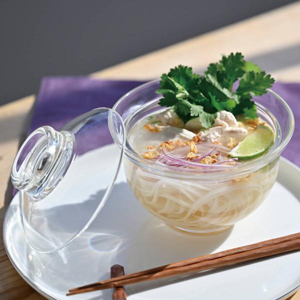 HARIO ハリオ 丼鉢 ガラスの丼鉢 （ ガラス 耐熱ガラス 日本製 電子レンジ対応 食洗機対応 ...