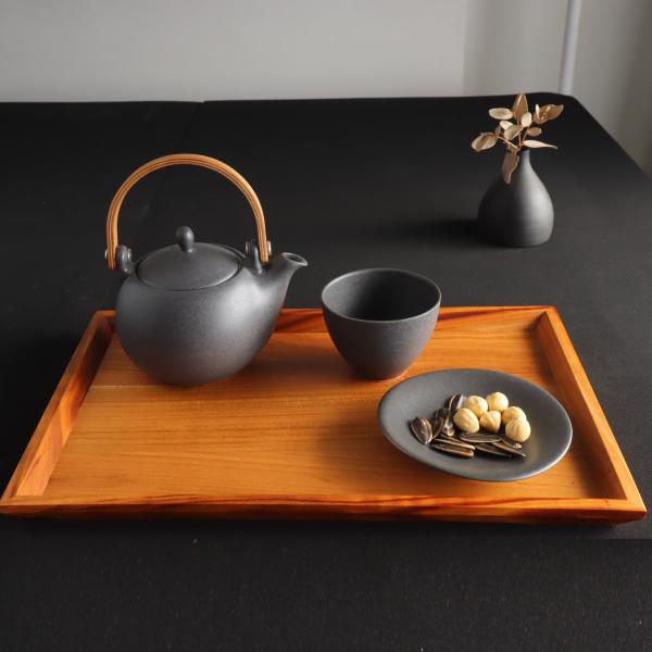 キッチントレー SALIU 山桜 茶膳 （ トレー トレイ キッチントレイ 木製 天然木 日本製 無...