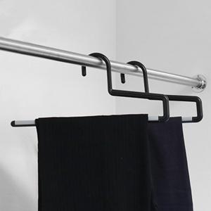 ハンガー ズボン用 シンコハンガー F-FIT ストップバー （ ズボン スラックス スラックスハンガー ）