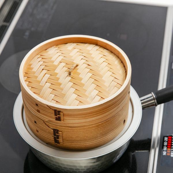 中華せいろ 18cm 蒸し器 竹 木 和の里 （ 蒸籠 セイロ 蒸篭 蒸し かご せいろ 18 セン...