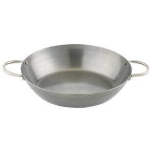 安心の日本製 鉄鉄 両手鍋　中サイズ 鉄鍋 26cm IH対応 匠の技 両手鉄フライパン 藤田金属 日本製 （ ガス火