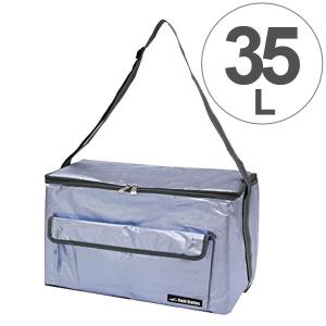 クーラーバッグ アクアクーラー ブルー 35L アルミ ( ...