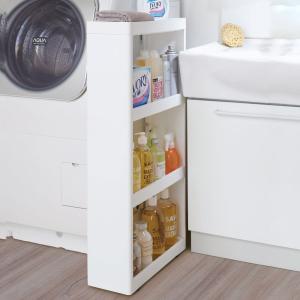 キッチンワゴン サイドオープンワゴン スリム 幅17cm