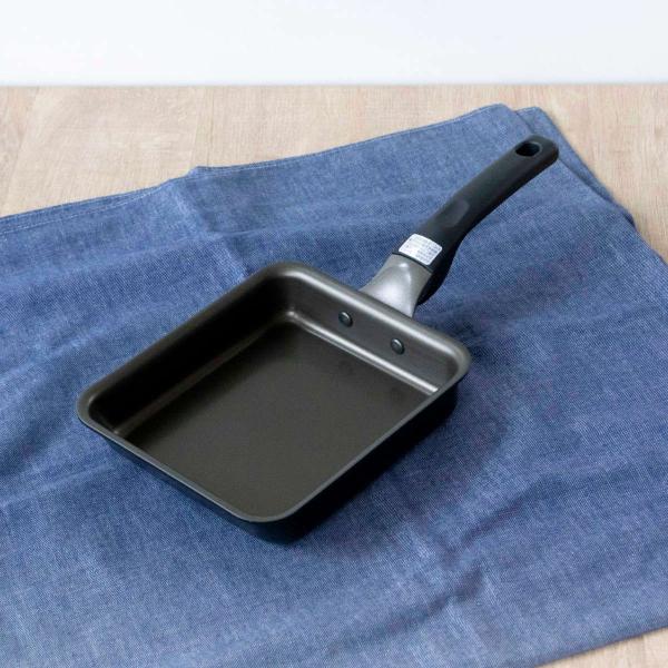 卵焼き器 15×18cm IH対応 The SPIN PFOAフリー （ ガス火対応 たまご焼き器 ...