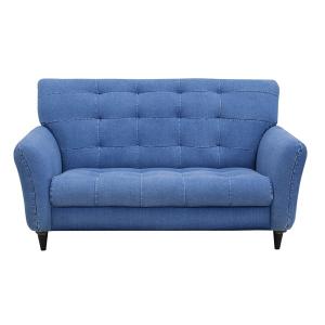 ソファ 二人掛け 2人掛け デニム地 ランディ 幅140cm ソファー ジーンズソファ デニムソファ ソファー 二人掛け 布張り デニム ジーンズ インテリアパレットヤフー店