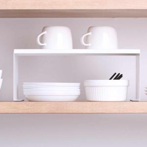 調味料ラック アレンジフリー キッチンラック コの字 幅32cm （ コの字ラック 収納棚 収納ラック キッチン ラック 白 ）