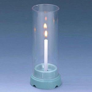 ローソク立て そよ風 （ ろうそく立て 墓前 お墓参り ろうそく ローソク 立て 風よけ ）