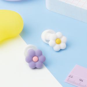 耳栓 お花 集中耳栓 ケース付き シリコン かわいい （ 耳せん おしゃれ 持ち運び 遮音 テスト勉強 資格勉強 受験対策 ）｜インテリアパレットヤフー店