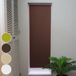 採光ロールスクリーン 35×150 （ ロールカーテン ロールアップカーテン カーテンレール 取り付け 屋内 ）