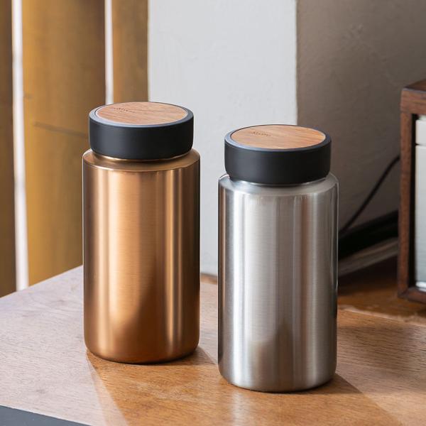 Rivers リバーズ 水筒 ドリンクボトル モク コーヒー （ 350ml ステンレス セラミック...