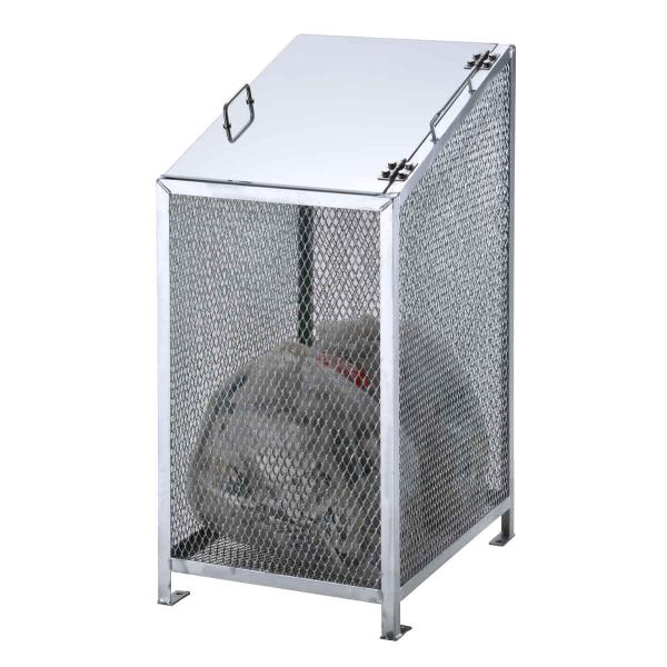 業務用ゴミ箱 170L ダストBOX-S スリム （ 法人限定 幅50cm 屋外用 ゴミ箱 扉 ゴミ...