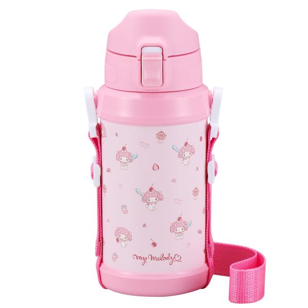 水筒 600ml ダイレクトステンレスボトル マイメロディ （ 直飲み 保冷専用 ステンレスボトル ...