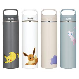サーモス 600ml 水筒 真空断熱ケータイマグ JOW-600PK （ THERMOS ポケモン 保温 保冷 直飲み ステンレスボトル マグボトル スポーツ飲料対応 ）｜インテリアパレットヤフー店